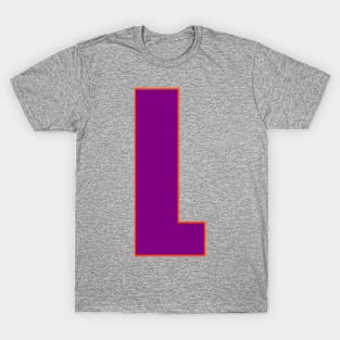 Proud in Purple: L's Defining edge T-Shirt